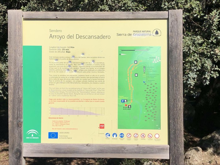 Arroyo del Descansadero en la Sierra de Cádiz  Naturaleza y Aventura